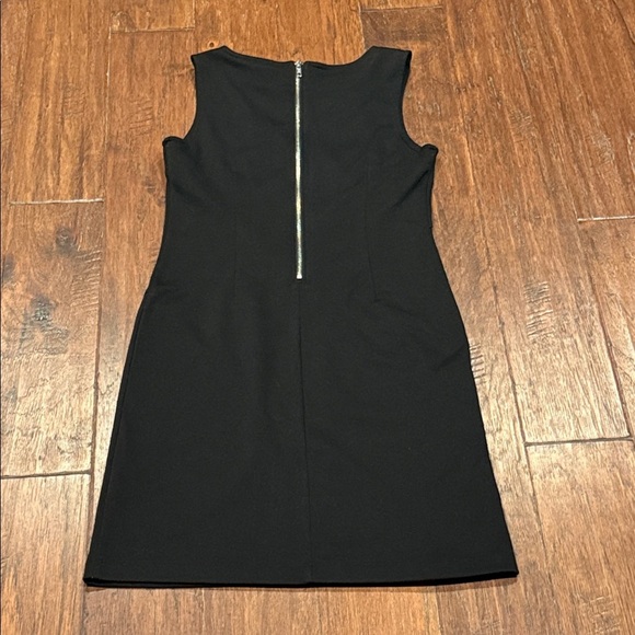 XS ALLEN B. Black Business Mini Dress with Silver Studs - Picture 9 of 10